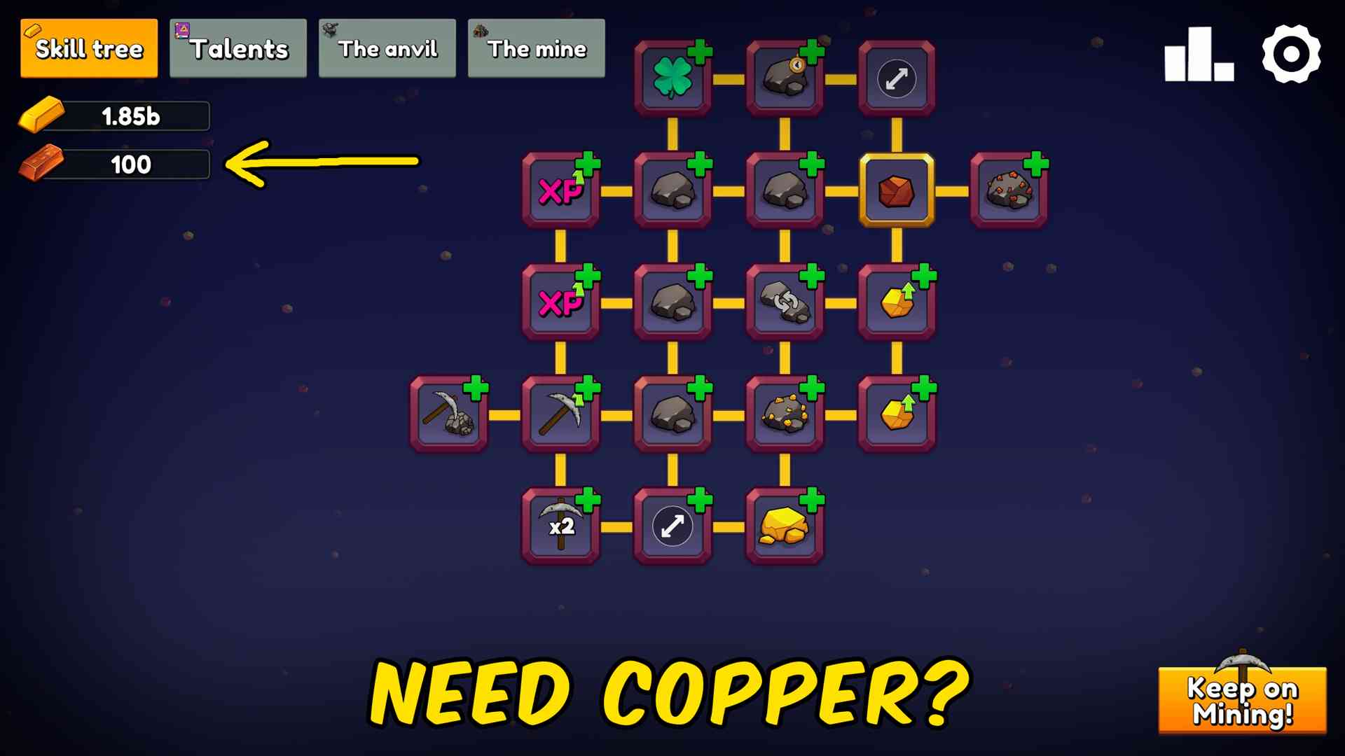 Keep on Mining! — Resource Manager (screenshot 5)